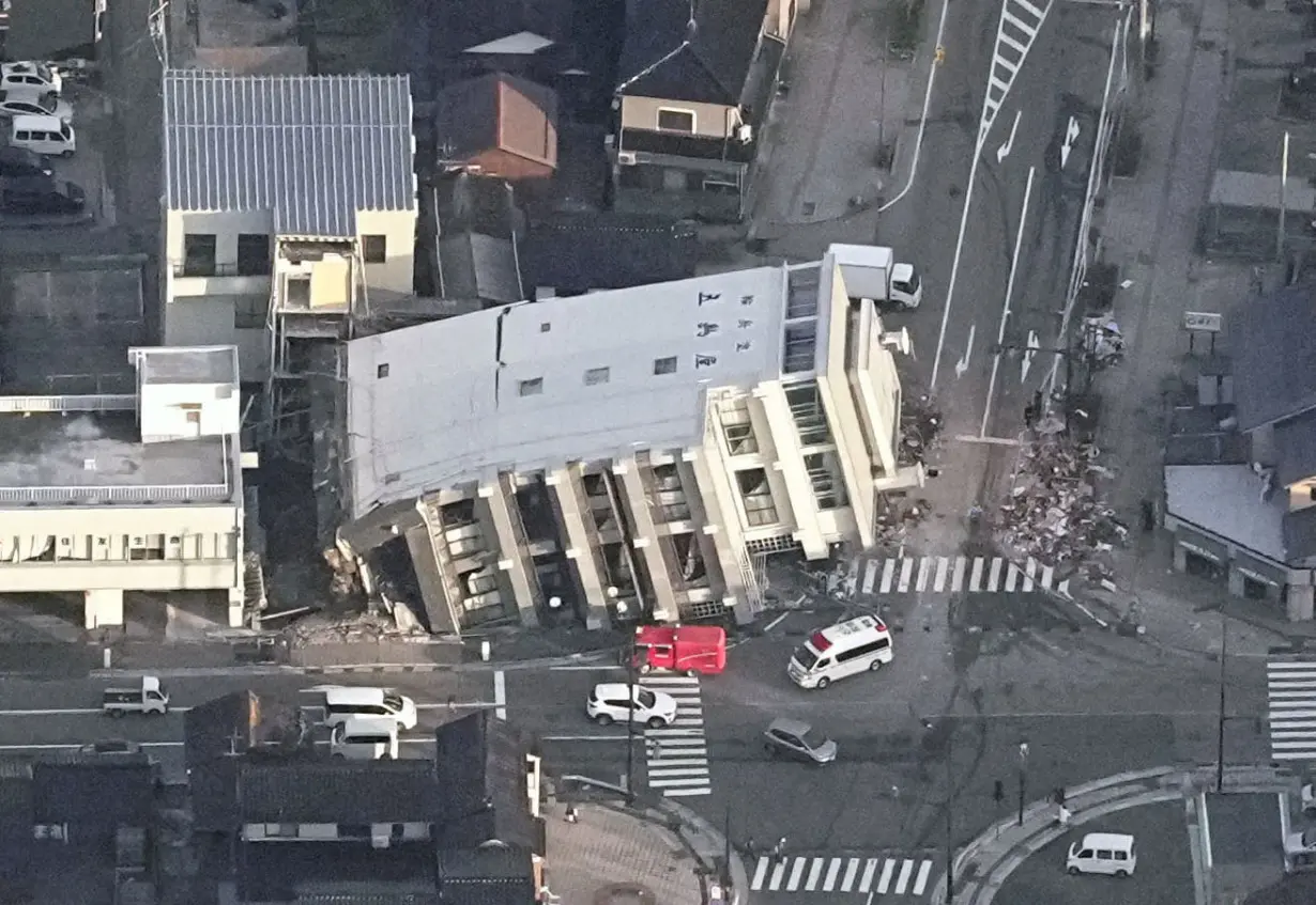 Japan quake toll rises to 55 with many trapped under possibly thousands of homes