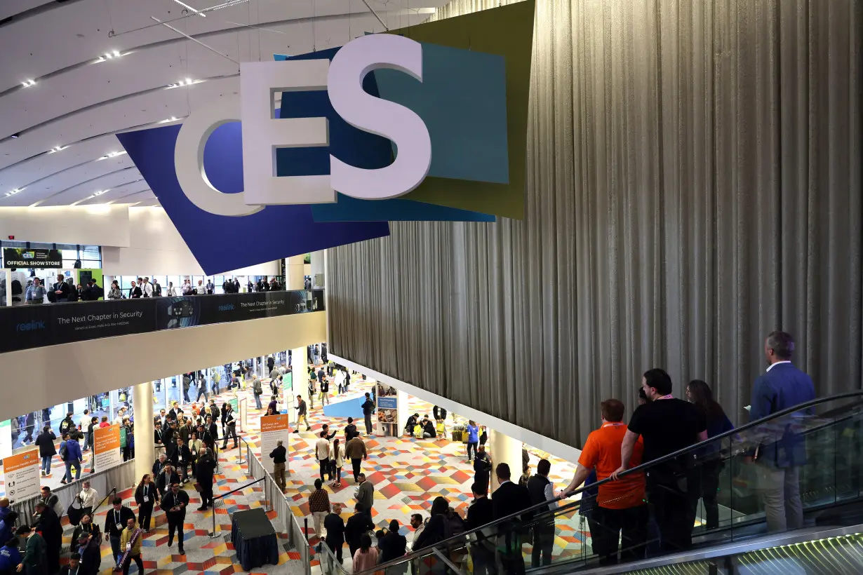 CES 2024 consumer electronics trade show in Las Vegas