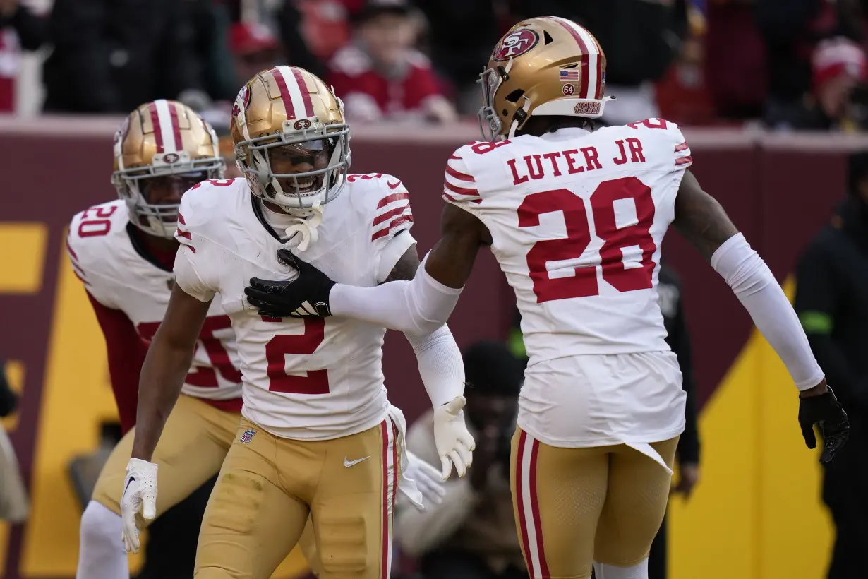 Brock Purdy bounces back, 49ers clinch the NFC’s top seed by beating the Commanders 27-10