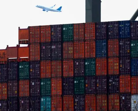 NY Fed says global supply chain pressures eased in December