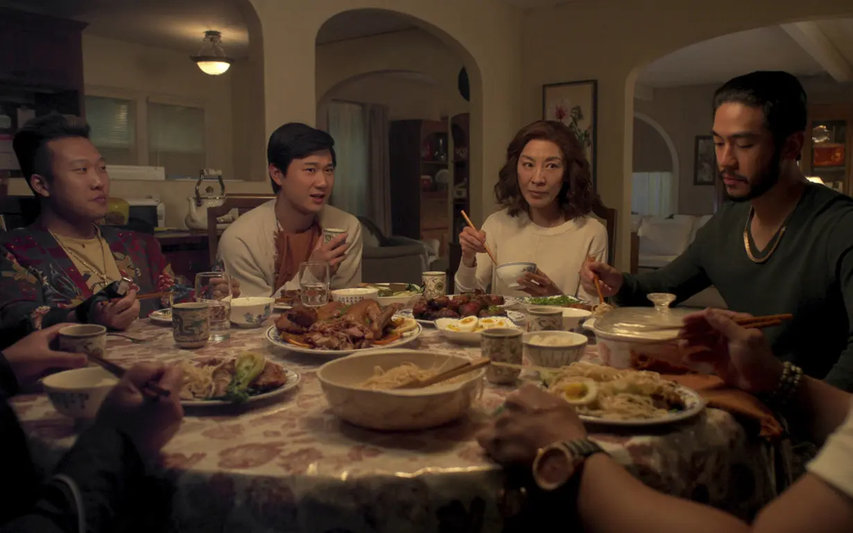 In 'The Brothers Sun,' Michelle Yeoh again leads an immigrant family with dark humor — but new faces