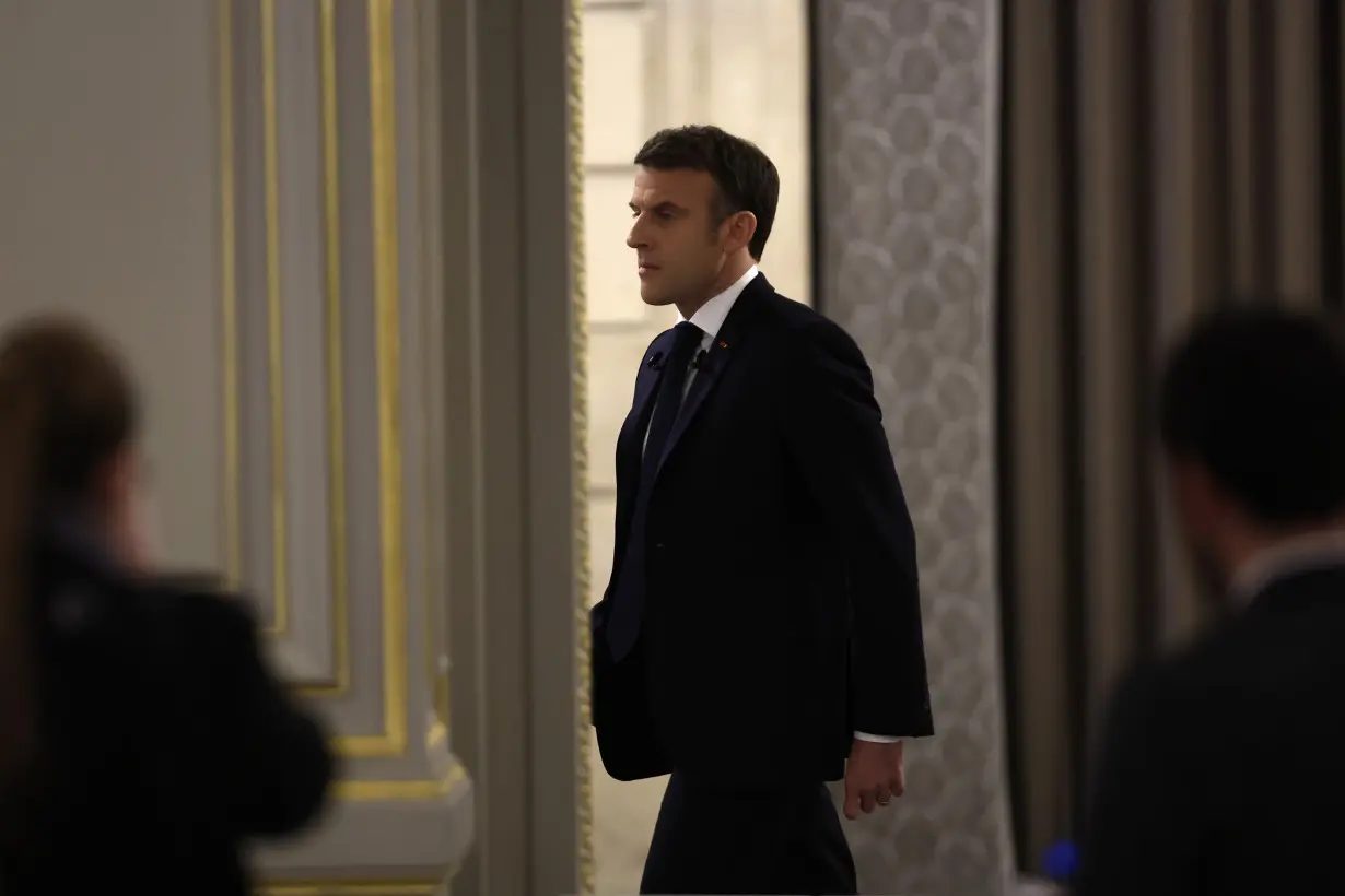 France's Macron announces missiles and bombs for Ukraine, suggests he could work with Trump