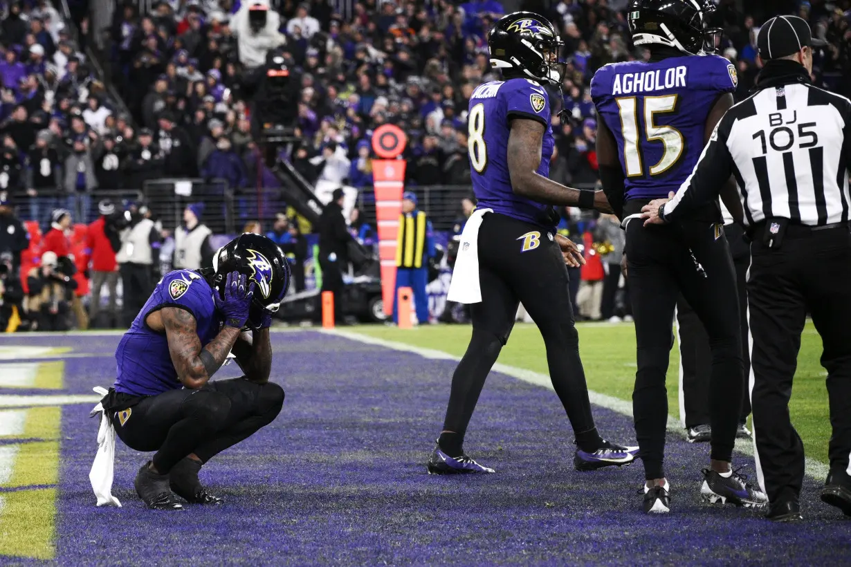 Lamar Jackson after falling to 2-4 in the playoffs: 'I'm not frustrated, I'm angry'