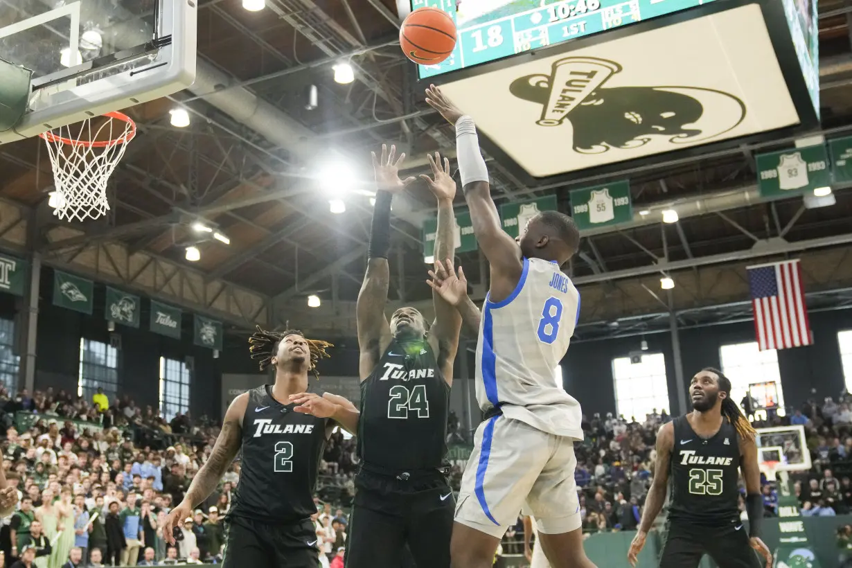 Memphis Tulane Basketball