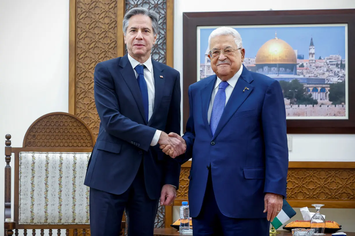 U.S. Secretary of State Antony Blinken visits Ramallah