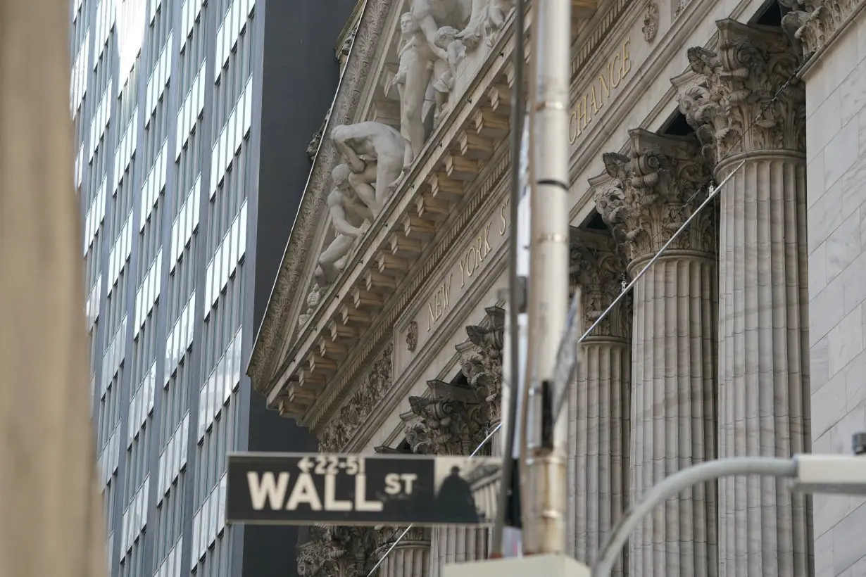 FILE PHOTO: The exterior of the New York Stock Exchange