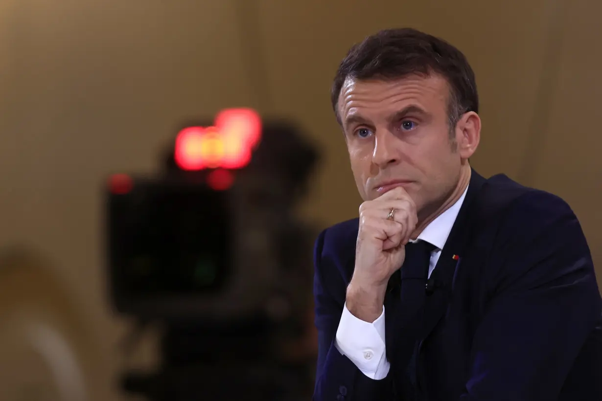 French President Macron uses broad news conference to show his leadership hasn't faded