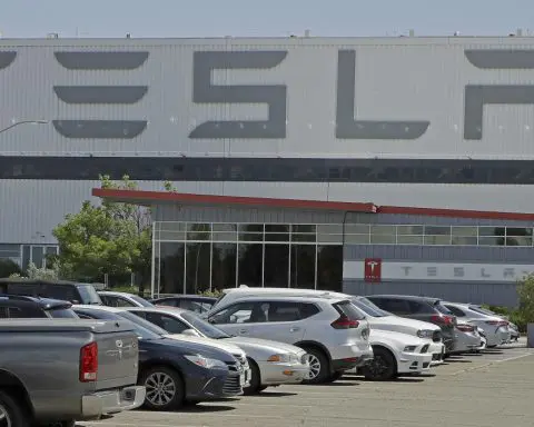 Tesla is raising factory worker pay as auto union tries to organize its electric vehicle plants