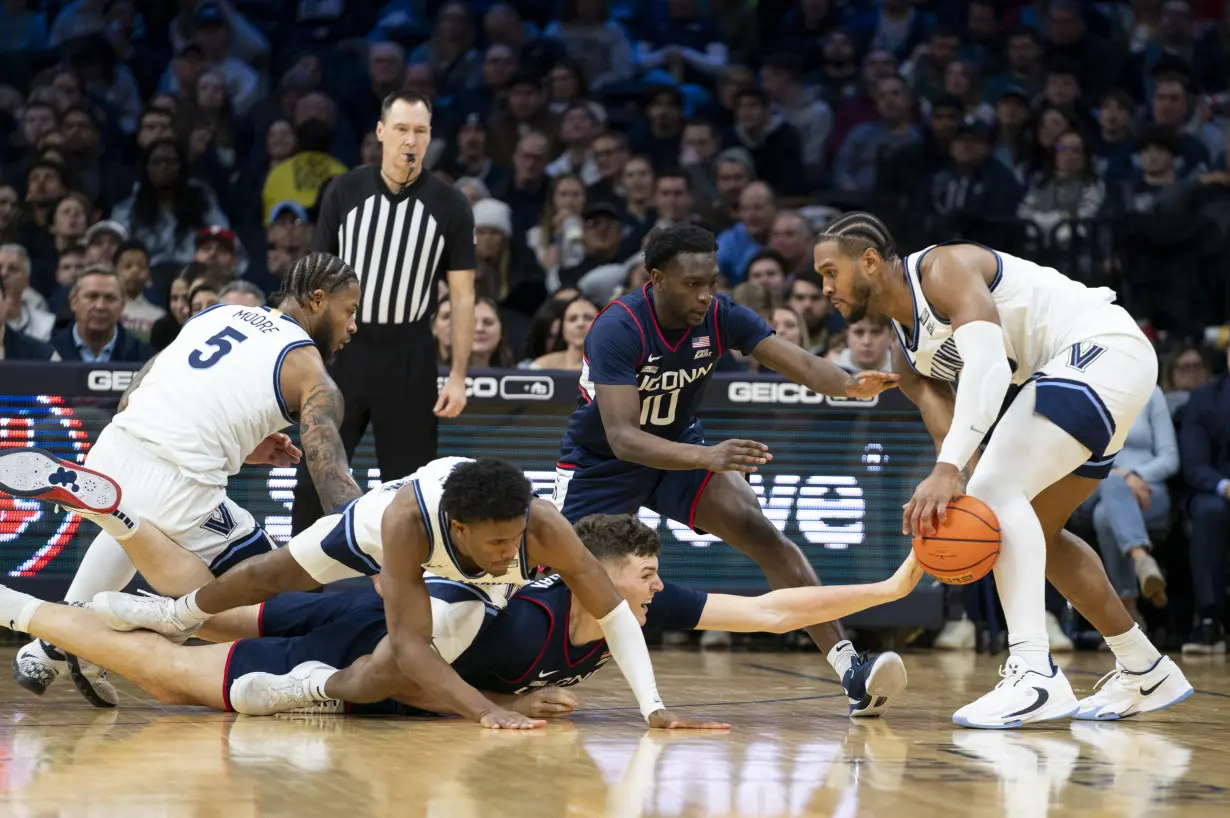 UConn Villanova Basketball