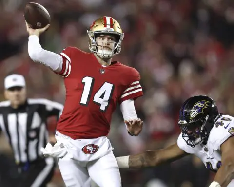 49ers QB Brock Purdy will get Week 18 off. Sam Darnold to start against the Rams