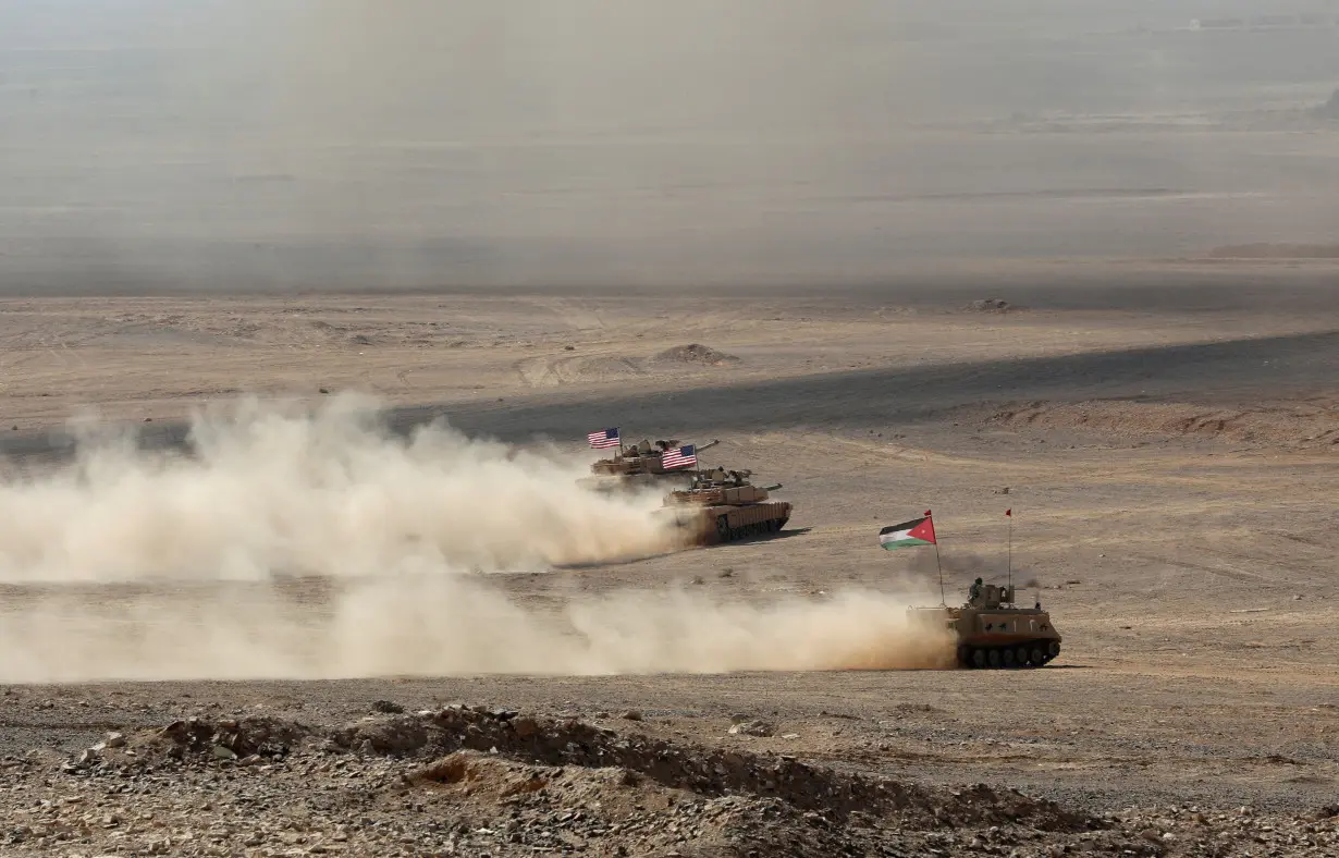 FILE PHOTO: Partner countries participate in 'Eager Lion' military exercises in Jordan