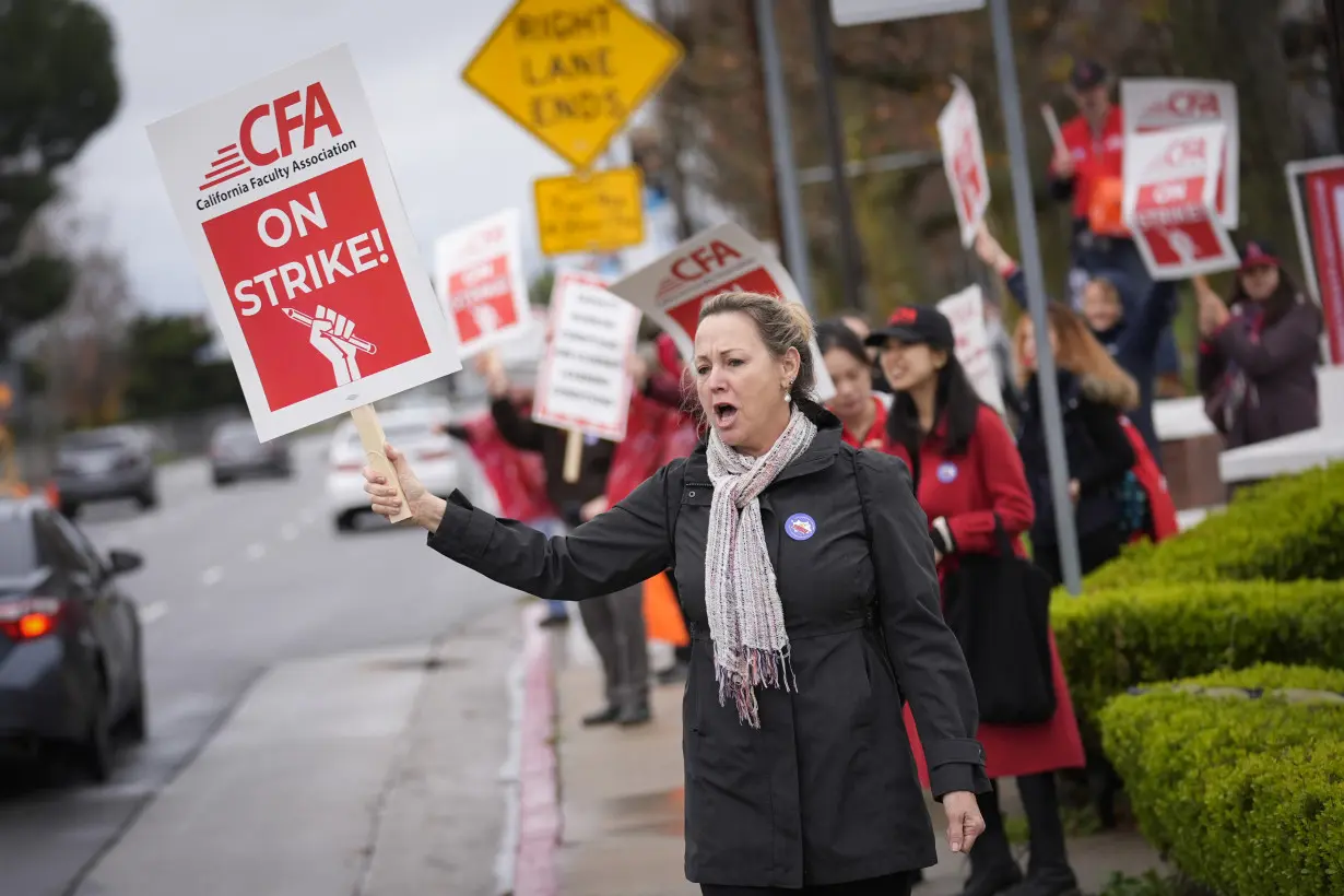 California Universities Faculty Strike