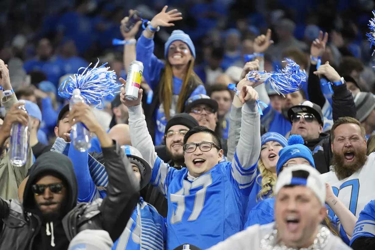 Lions finally giving fans, including Eminem, chance to cheer for a winner after decades of futility