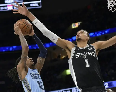 Morant scores 26, dunks on Wembanyama as Grizzlies pull away from Spurs for a 106-98 win