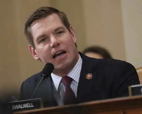 Florida man charged with threatening to kill US Rep Eric Swalwell and his children