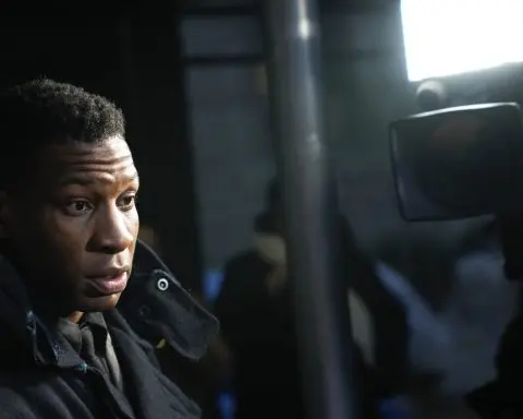 In first interview since conviction, Jonathan Majors says he hopes to work in Hollywood again