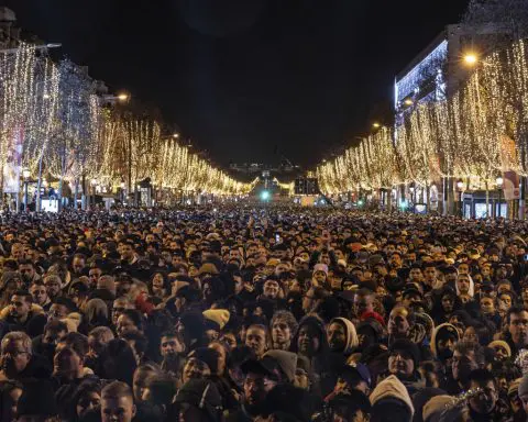 Olympic host country France sees less New Year's Eve disorder as it celebrates 2024's arrival