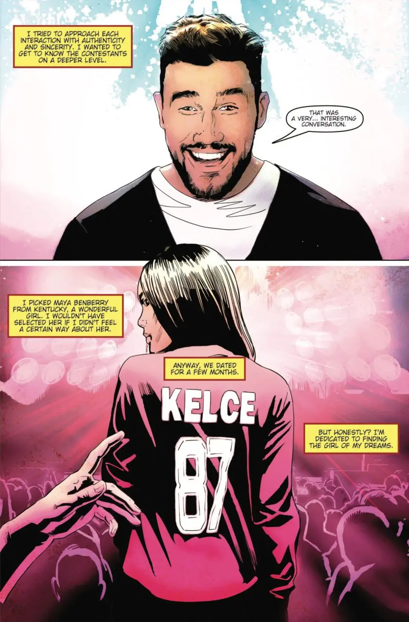 Travis Kelce star of his own biographical comic book