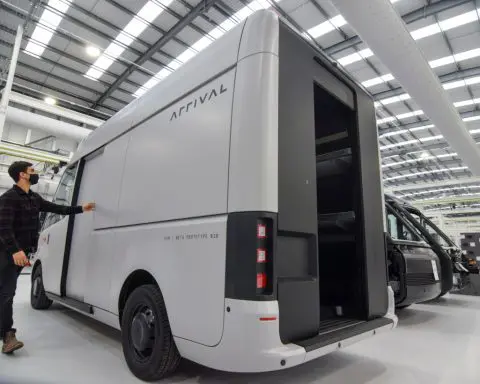 Electric van maker Arrival inches closer to insolvency - Sky News