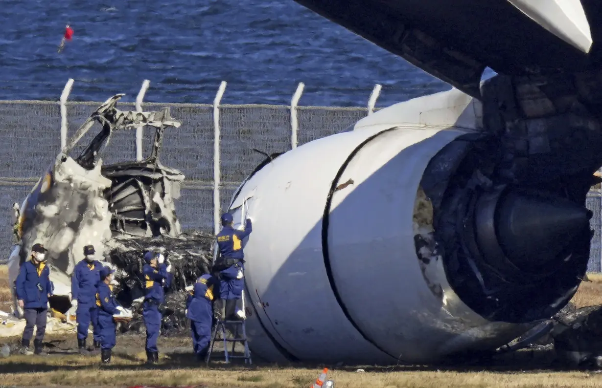 Japan Plane Fire