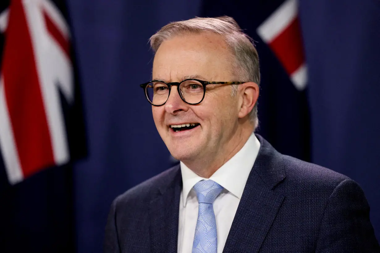 FILE PHOTO: Australian Prime Minister Anthony Albanese