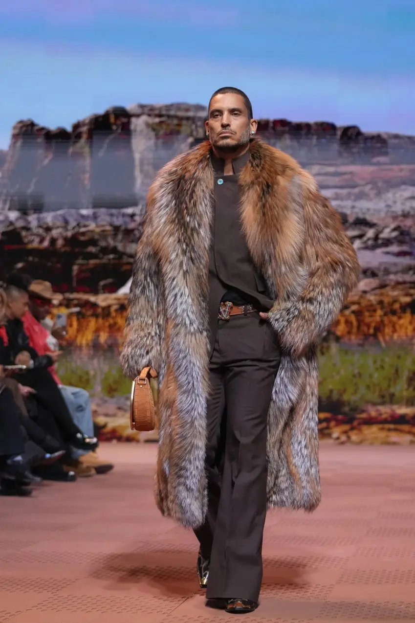 Pharrell Williams’ sophomore collection at Louis Vuitton showcases Americana, Native American spirit