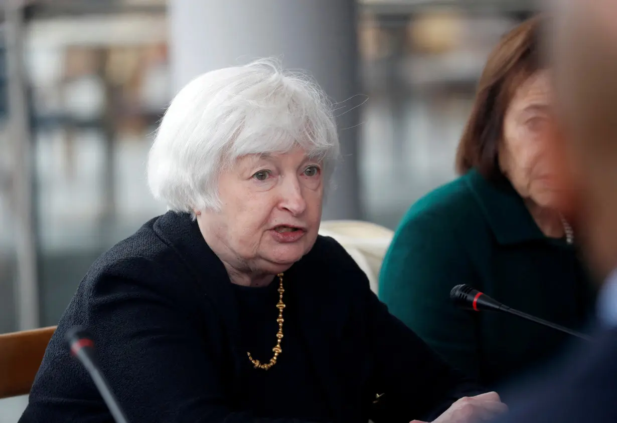 FILE PHOTO: U.S. Treasury Secretary Janet Yellen visits Mexico