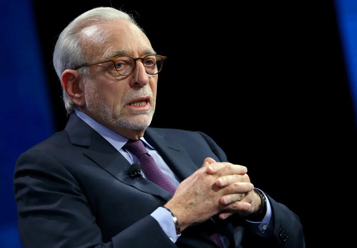 FILE PHOTO: Nelson Peltz, founding partner of Trian Fund Management LP, speaks at the WSJD Live conference in Laguna Beach, California