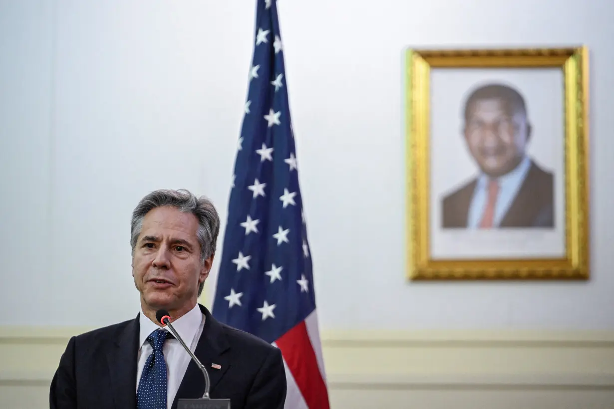 U.S. Secretary of State Blinken visits Angola