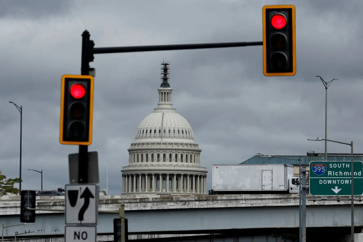 A general view of the U.S. Capitol in Washington