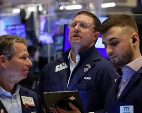 Futures ease as caution prevails ahead of inflation data