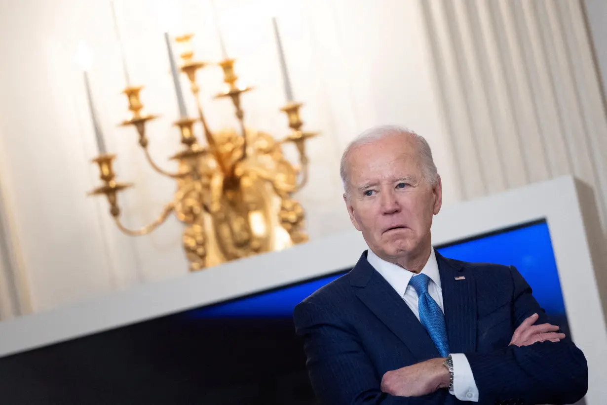 FILE PHOTO: President Biden hosts roundtable discussion on public safety at the White House