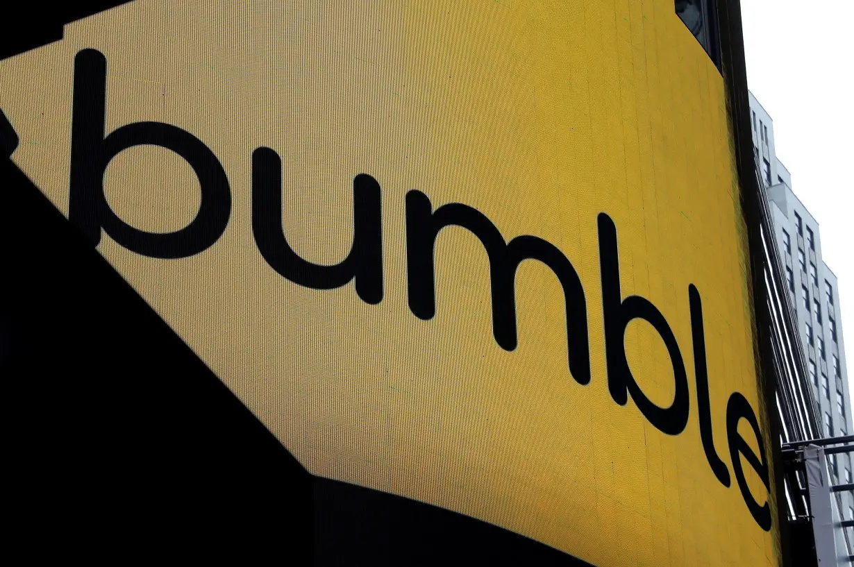 Bumble Inc. (BMBL) makes stock IPO on Nasdaq in New York City