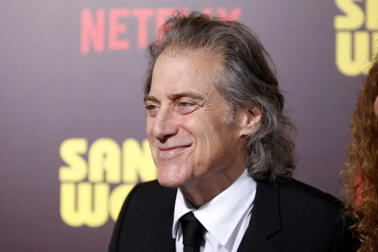 FILE PHOTO: Comedian Richard Lewis poses at a premiere for the Netflix original film 