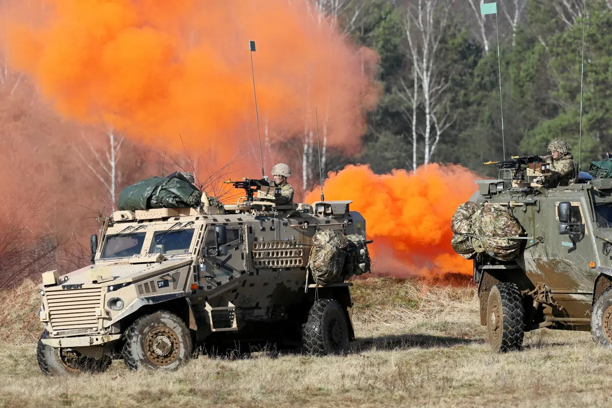 NATO's Steadfast Defender Brilliant Jump 2024 military exercise in Drawsko Pomorskie