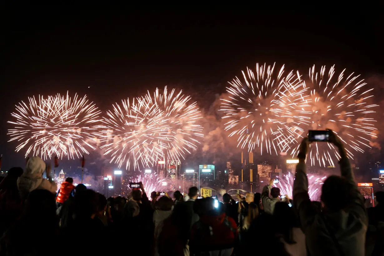 FILE PHOTO: Lunar New Year celebrations in Hong Kong