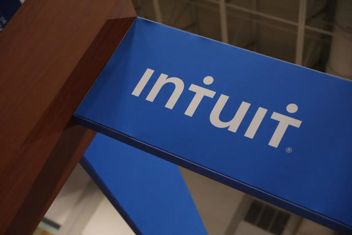 Display for financial software company Intuit in Toronto