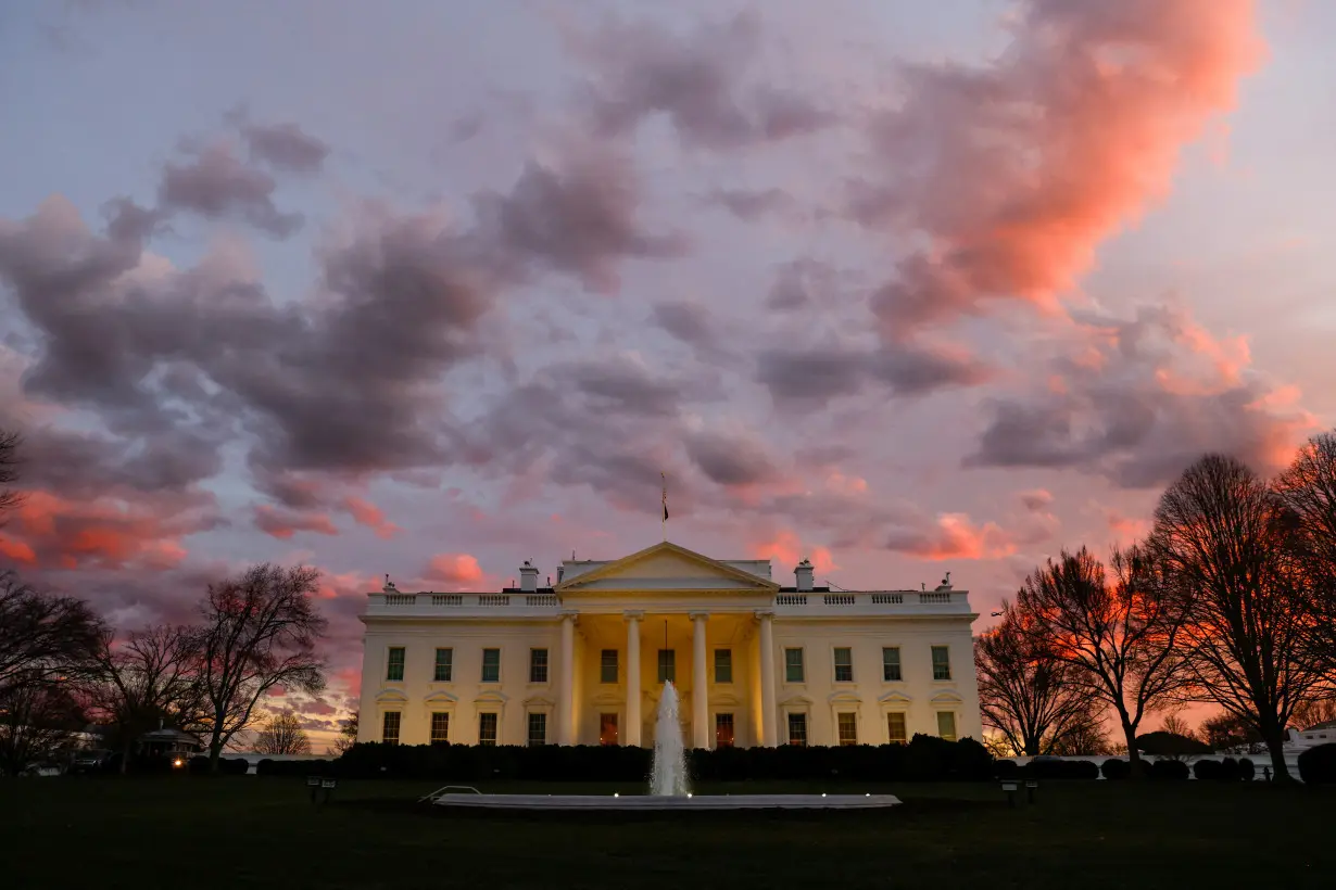 FILE PHOTO: A view shows the White House in Washington