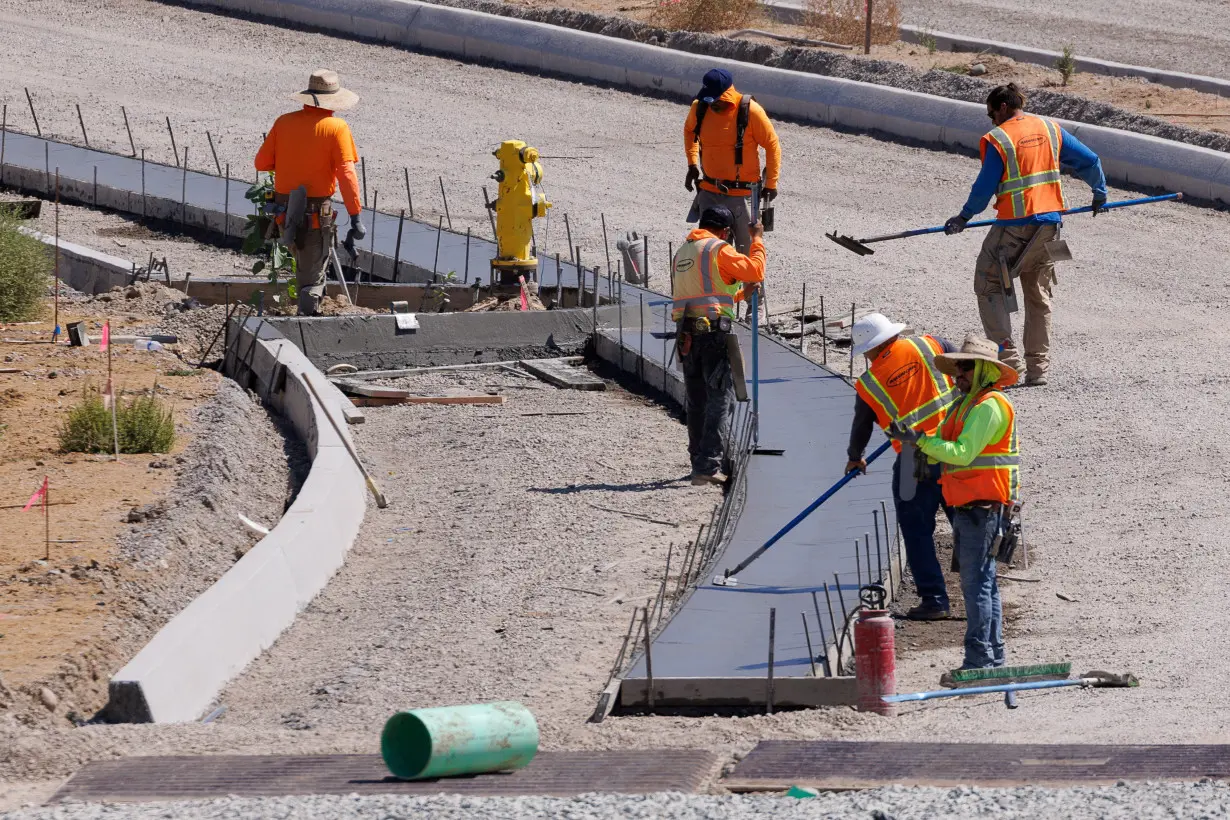 FILE PHOTO: Residential home construction in California