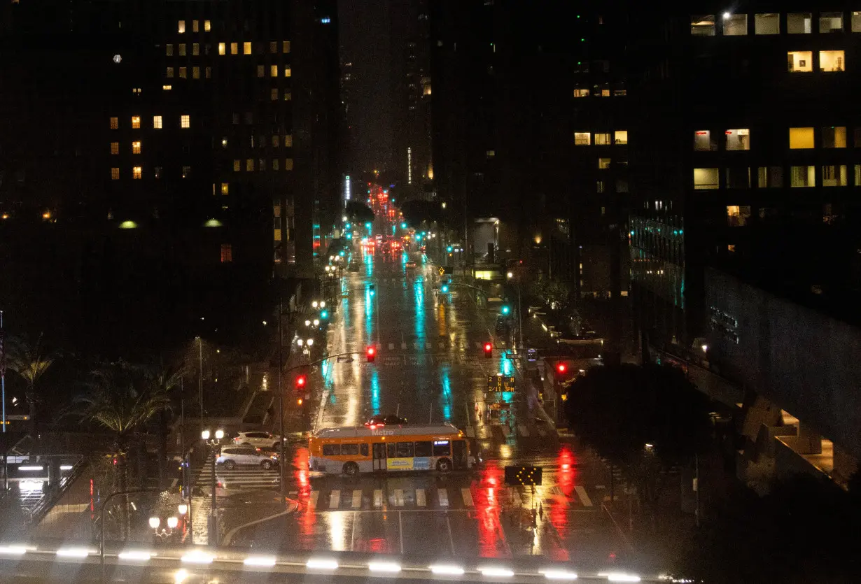 California's atmospheric river delivers torrential rain, fierce winds