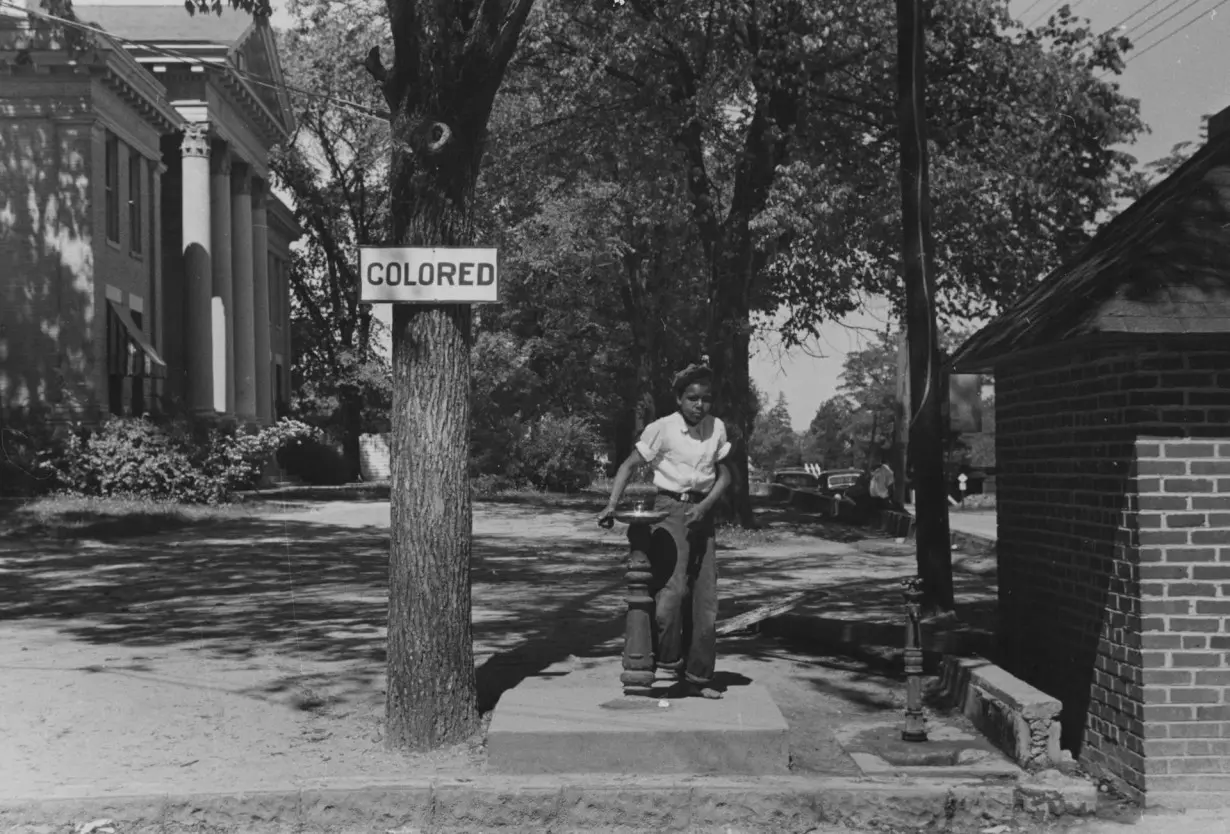 Separate water fountains for Black people still stand in the South – thinly veiled monuments to the long, strange, dehumanizing history of segregation