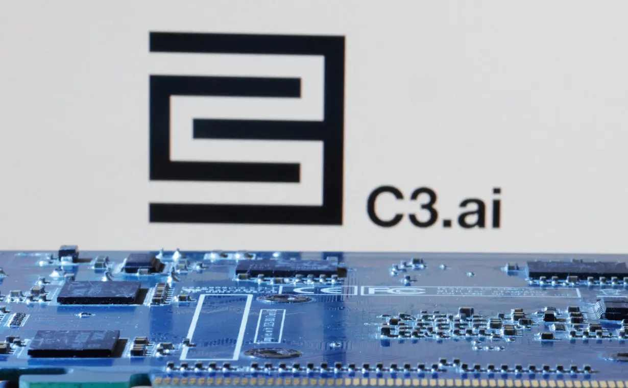 Illustration shows C3.ai logo