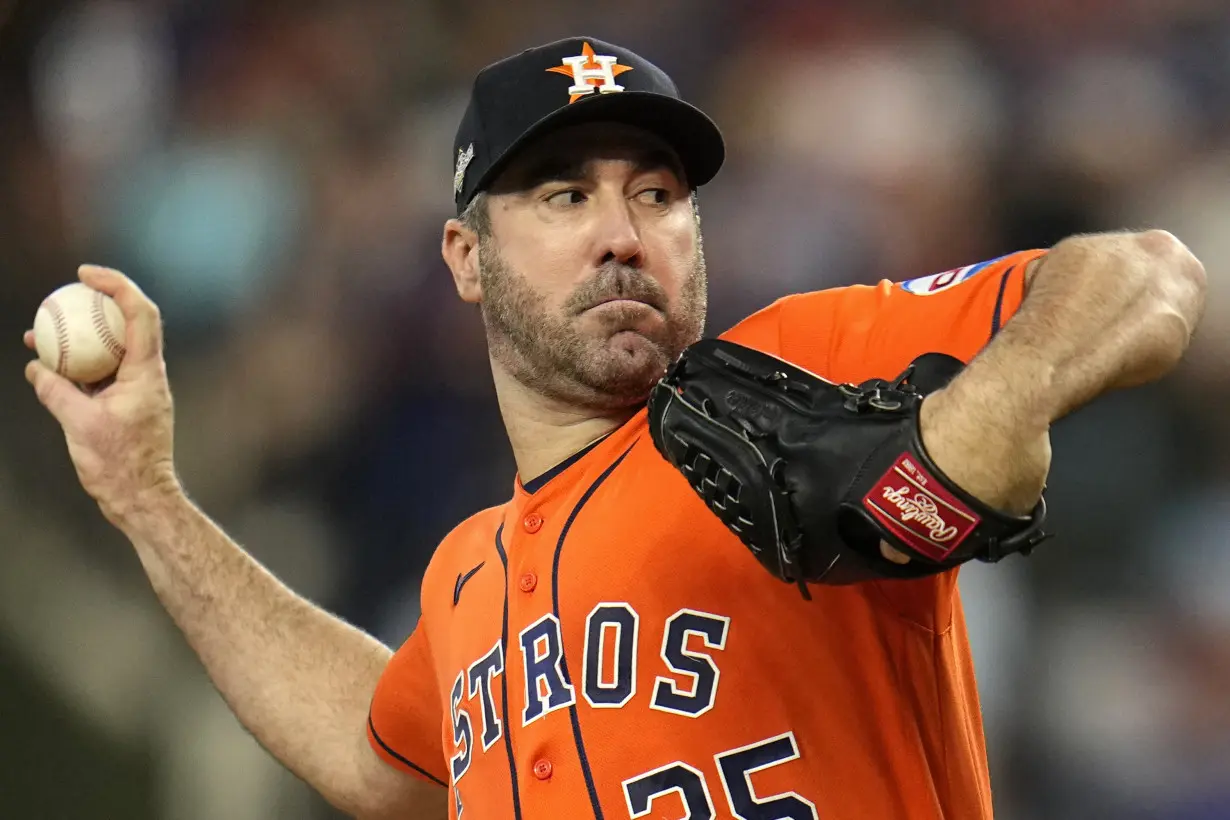 Astros Verlander Baseball