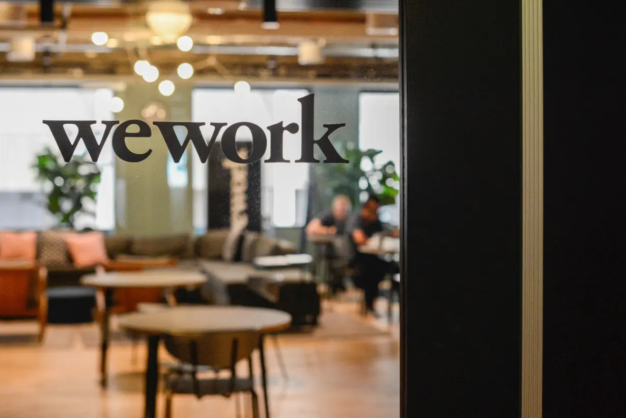 FILE PHOTO: WeWork offices in San Francisco