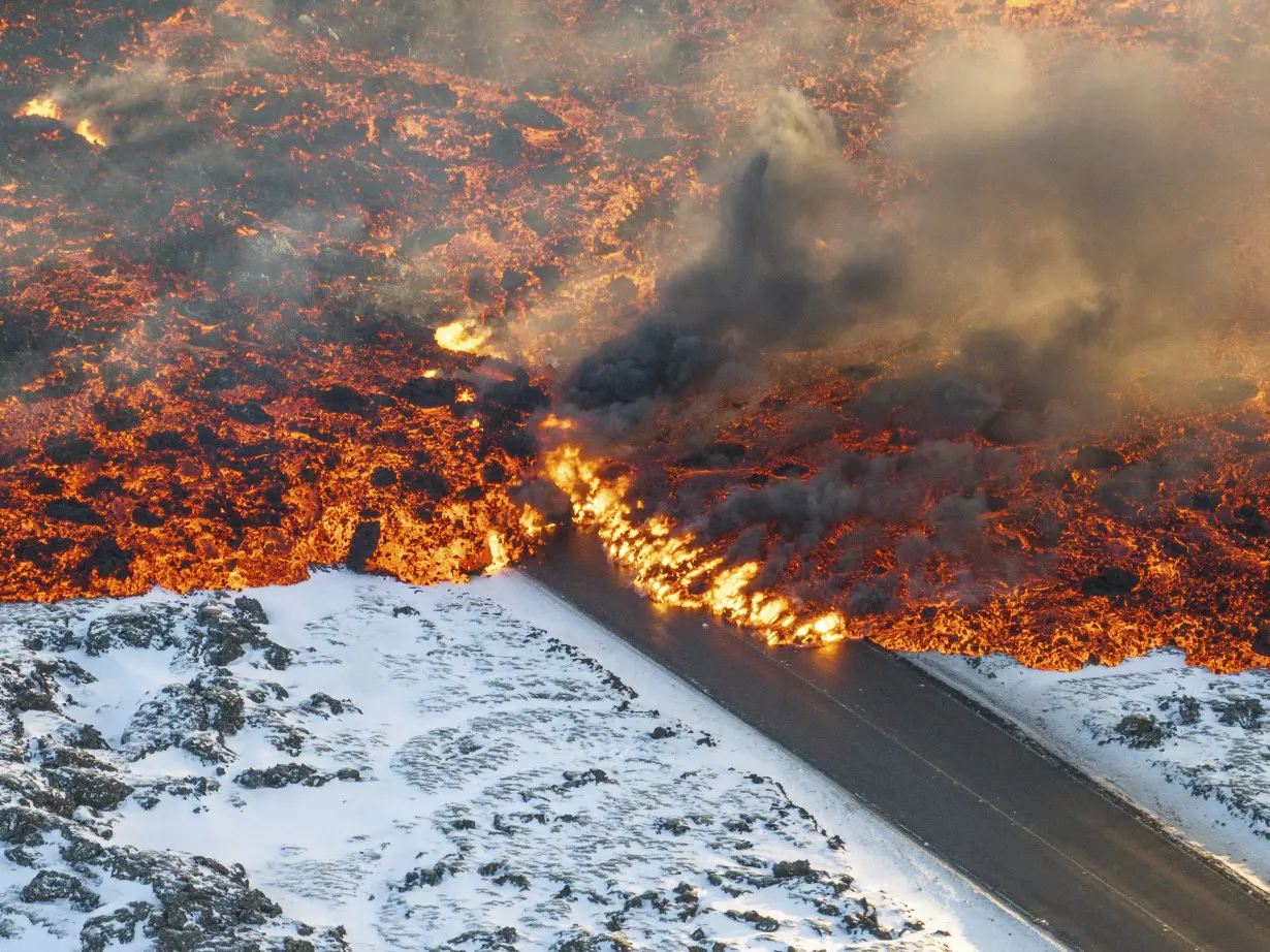 APTOPIX Iceland Volcano