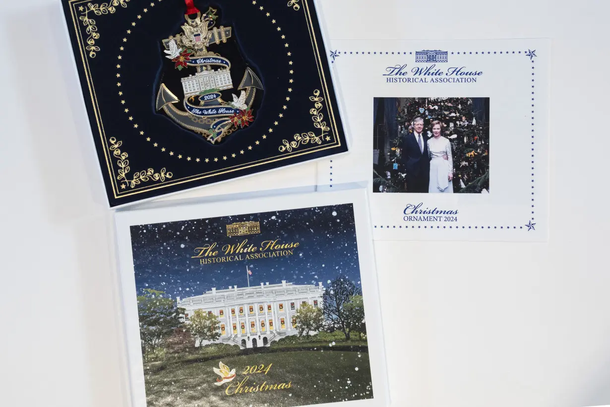 Jimmy Carter White House Ornament