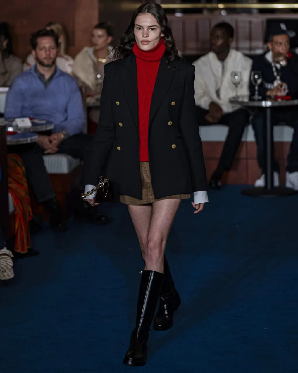 Tommy Hilfiger takes over the Oyster Bar in Grand Central for a joyous New York-centric fashion show