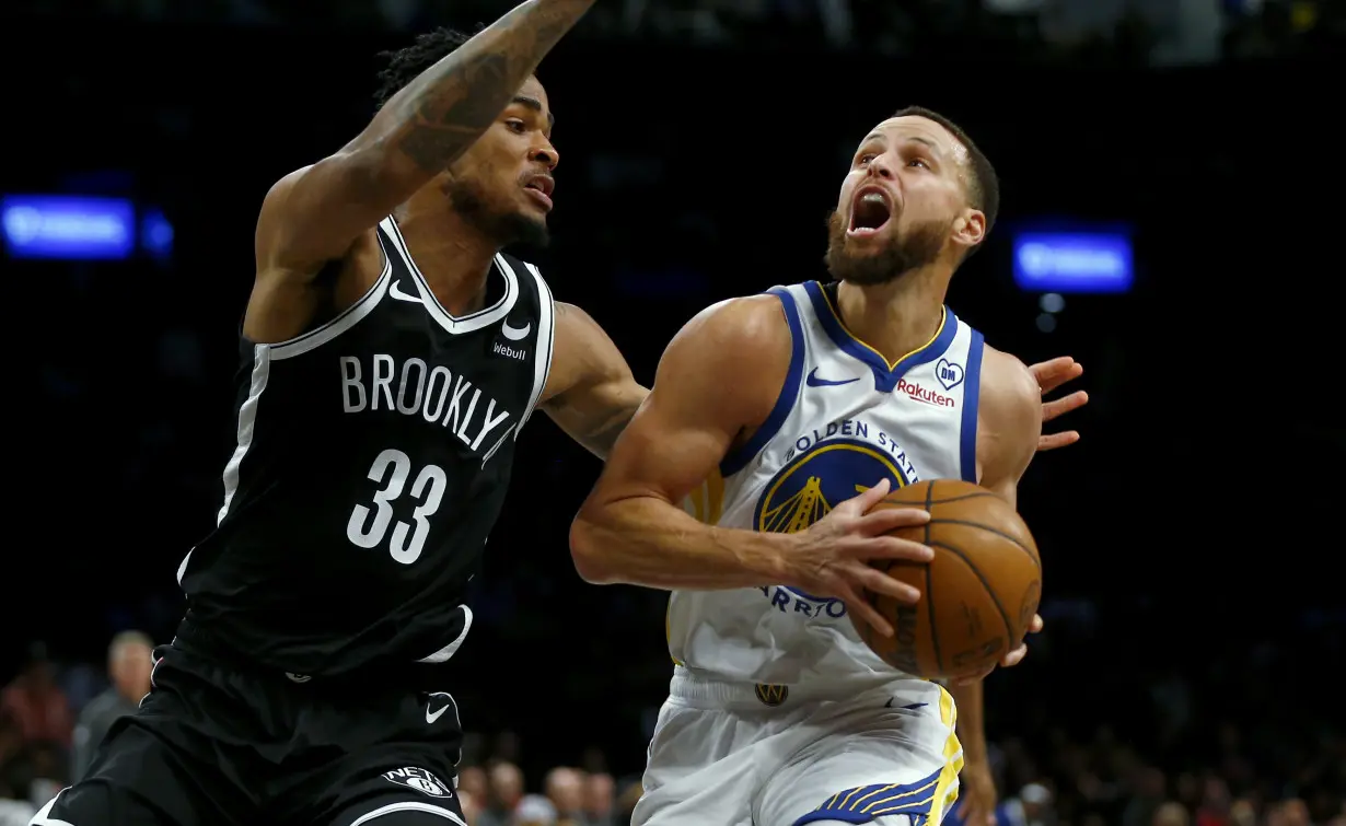 Warriors Nets Basketball