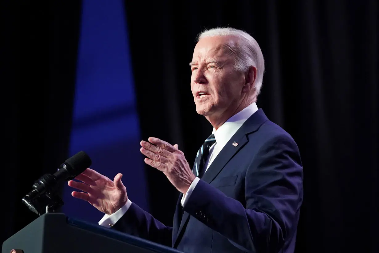 U.S. President Biden delivers remarks at the National Association of Counties Legislative Conference in Washington