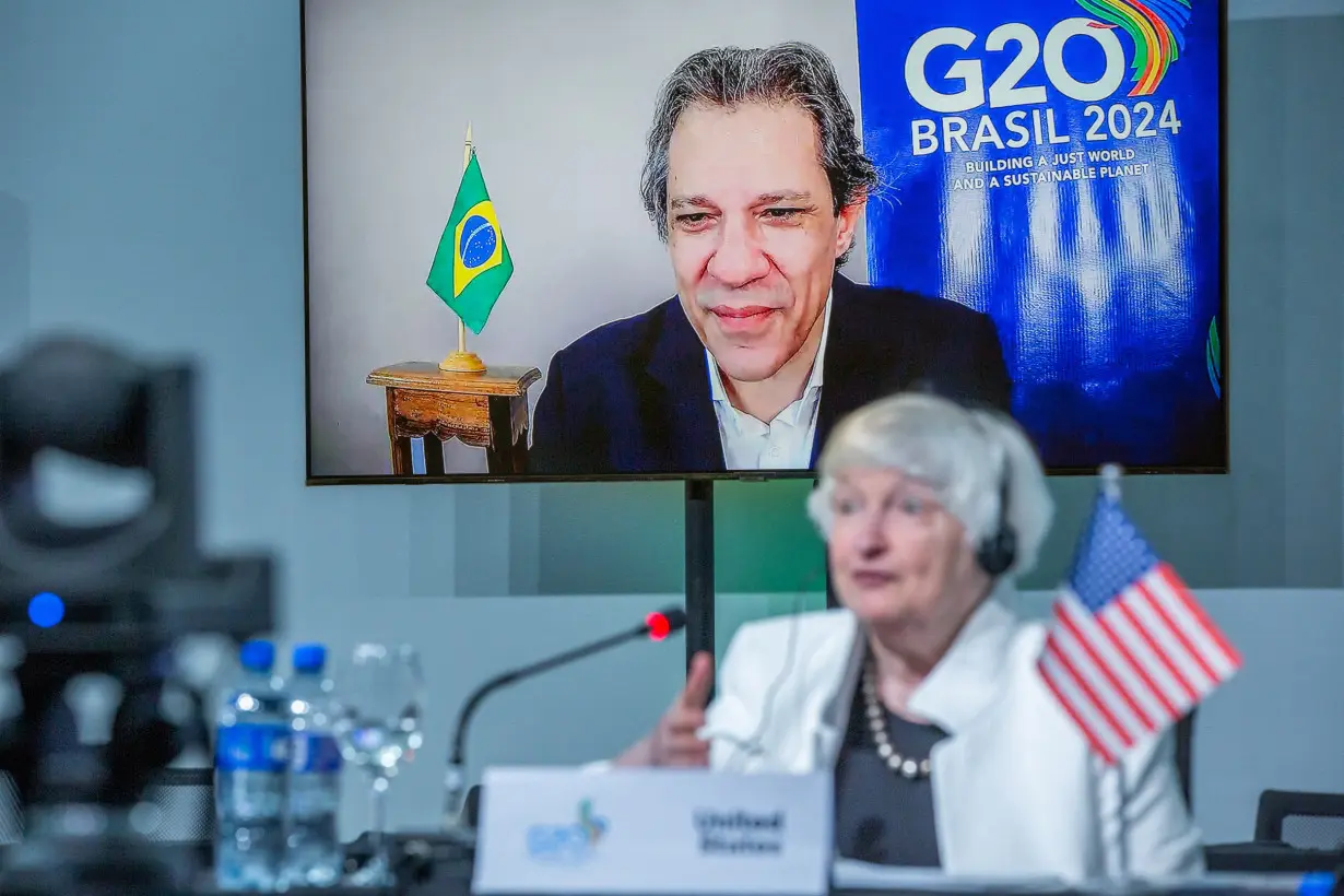 Brazil warns of global economic challenges as G20 finance chiefs meet